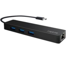 Logilink HUB USB LogiLink 1x RJ-45  + 3x USB-A 3.0 (UA0313)