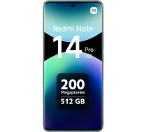 Xiaomi Viedtālruņi Xiaomi Redmi Note 14 PRO 5G 6,67" Mediatek Dimensity 7300 12 GB RAM 512 GB Zaļš ART#557343