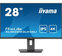 Iiyama ProLite computer monitor 71.1 cm (28") 3840 x 2160 pixels 4K Ultra HD LED Black XUB2893UHSU-B5