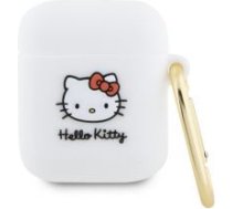 Hello Kitty Apple Airpods 1/2 cover Silicone 3D Kitty Head White HKA23DKHSH