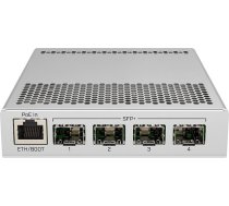 Mikrotik Switch|MIKROTIK|1x10Base-T / 100Base-TX / 1000Base-T|4xSFP+|PoE ports 1|CRS305-1G-4S+IN