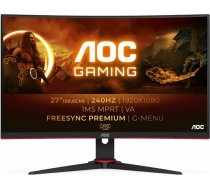 AOC Monitors AOC C27G2ZE/BK 27" FHD LED 27" LED VA Flicker free 50-60  Hz ART#516866