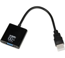 Ibox Adapter AV iBOX HDMI - D-Sub (VGA) czarny (IAHV01)
