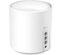 Tp-Link AX3000 Whole Home Mesh WiFi 6 Unit | Deco X50 (1-pack) | 802.11ax | 574+2402 Mbit/s | Mbit/s | Ethernet LAN (RJ-45) ports 3 | Mesh Support Yes | MU-MiMO Yes | No mobile broadband | Antenna type Internal Deco X50(1-pack)