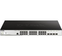 D-Link Switch D-Link D-Link DGS-1210-28P/ME/E 24-Port 10/100/1000BASE-T PoE + 4-Port 1 Gbps SFP Metro Ethernet