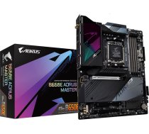 Gigabyte B650E AORUS MASTER Motherboard - Supports AMD AM5 CPUs, 16+2+2 Digital VRM, up to 8000MHz DDR5 (OC), 4xPCIe 5.0 M2, Wi-Fi 6E, 2.5GbE LAN, USB 3.2 Gen 2