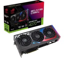 Asus | ROG Strix GeForce RTX 4070 SUPER 12GB GDDR6X OC Edition | NVIDIA | 12 GB | GeForce RTX 4070 SUPER | GDDR6X | PCI Express 4.0 90YV0KD0-M0NA00