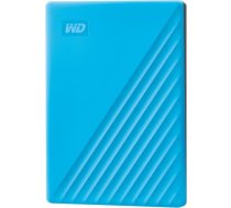 Western Digital External HDD||My Passport|2TB|USB 2.0|USB 3.0|USB 3.2|Colour Blue|WDBYVG0020BBL-WESN