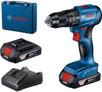 Bosch Wiertarko-wkrętarka Bosch GSB 185-Li 18 V 2 x akumulator 2 Ah (06019K3100) B-06019K3100