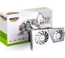 Inno3D Karta graficzna Inno3D GeForce RTX 4060 Twin X2 OC White 8GB GDDR6 (N40602-08D6X-173051W)