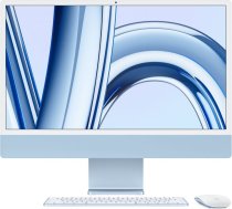 Apple iMac 24” 4.5K Retina,   M3 8C CPU, 8C GPU/8GB/256GB SSD/Blue/SWE MQRC3KS/A