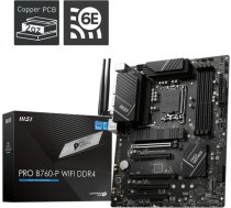 MSI Mātesplate MSI PRO B760-P WIFI DDR4 LGA 1700 ART#638637