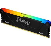 Kingston Technology FURY 16GB 3600MT/s DDR4 CL18 DIMM Beast RGB KF436C18BB2A/16