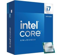 Intel CPU|INTEL|Desktop|Core i7|i7-14700KF|Raptor Lake|3400 MHz|Cores 20|33MB|Socket LGA1700|125 Watts|BOX|BX8071514700KFSRN3Y