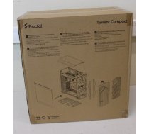 Fractal Design SALE OUT.  Torrent Compact White TG Clear tint  Torrent Compact TG Clear Tint Side window White DAMAGED PACKAGING ATX | Torrent Compact TG Clear Tint | Side window | White |     DAMAGED PACKAGING | ATX FD-C-TOR1C-03SO
