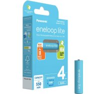 Panasonic Batteries Panasonic eneloop rechargeable battery Lite AAA 4BP BK-4LCCE/4BE