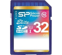 Silicon Power atmiņas karte SDHC 32GB Elite SP032GBSDHAU1V10