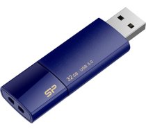 Silicon Power zibatmiņa 32GB Blaze B05 USB 3.0, tumši zila SP032GBUF3B05V1D