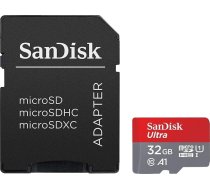 Sandisk memory card microSDHC 32GB Ultra 120MB/s A1 + adapter SDSQUA4-032G-GN6TA