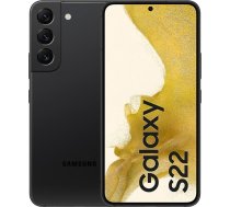 Samsung Galaxy S22 SM-S901B 15.5 cm (6.1") Dual SIM Android 12 5G USB Type-C 8 GB 128 GB 3700 mAh Black SM-S901BZKDEUE