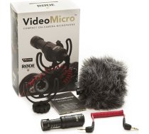 Rode RØDE VideoMicro Black Digital camera microphone