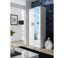 Cama Meble Cama display cabinet SOHO S6 2D2S white/white gloss SOHOWITS6 BI/BI