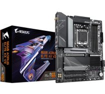 Gigabyte B650 AORUS ELITE AX V2 Motherboard - Supports AMD AM5 CPUs, 12+2+2 Phases Digital VRM, up to 8000MHz DDR5 (OC), 1xPCIe 5.0 + 2xPCIe 4.0 M.2, Wi-Fi 6E, 2.5GbE LAN, USB 3.2 Gen     2