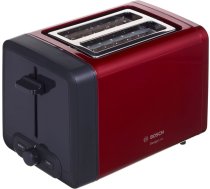 Bosch TAT4P424DE toaster 2 slice(s) 970 W Black, Red