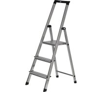 Krause Solidy Folding ladder silver 126214