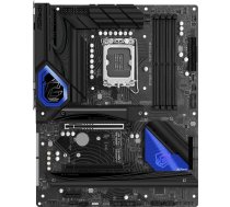 Asrock | Z790 PG Riptide | Processor family Intel | Processor socket LGA1700 | DDR5 DIMM | Memory slots 4 | Supported hard disk drive interfaces SATA3, M.2 | Number of SATA connectors 8 |     Chipset Z790 | ATX