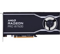 AMD Karta graficzna AMD Radeon Pro W7600 8GB GDDR6, 4x DisplayPort 2.1, 130W, PCI Gen4 x8 100-300000077
