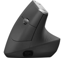 Logitech | Ergonomic Mouse | MX VERTICAL | Wireless | USB, Bluetooth | Graphite 910-005448