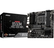 MSI B550M PRO-VDH WIFI motherboard AMD B550 Socket AM4 micro ATX 7C95-001R