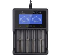 Xtar VC4SL battery charger to Li-ion / Ni-MH / Ni-CD 18650