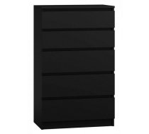 Top E Shop Topeshop M5 CZERŃ chest of drawers