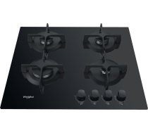 Whirlpool AKT 616/NB hob Black Built-in 60 cm Gas 4 zone(s)