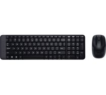 Logitech G MK220 keyboard RF Wireless QWERTY US International Black 920-003161