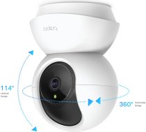 Tp-Link | Pan/Tilt Home Security Wi-Fi Camera | Tapo C200 | MP | 4mm/F/2.4 | Privacy Mode, Sound and Light Alarm, Motion Detection and Notifications | H.264 | Micro SD, Max. 128 GB