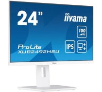 Iiyama XUB2492HSU-W6 computer monitor 60.5 cm (23.8") 1920 x 1080 pixels Full HD LED White