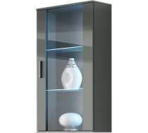 Cama Meble Cama hanging display cabinet SOHO grey/grey gloss SOHOWITS2 SZ/SZ