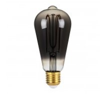 4W Italux LED dekoratīvā E27 spuldze Smoke 2200K 130lm 6,4x14,1cm dimmējama 757-ST64-DIM-TH-SM