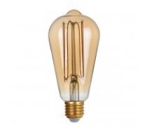 4W Italux LED dekoratīvā E27 spuldze Amber 2200K 200lm 6,4x14,1cm dimmējama 757-ST64-DIM-TH-AMB