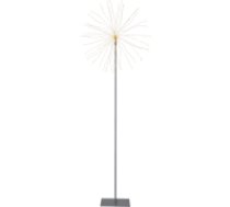 Gaismas dekors salūts uz statīva sudraba 200LED 3W 45x130cm Firework 710-09-1