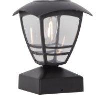 LED āra gaismeklis uz saules baterijām melns 0,3W 14x19cm Felix 481-24