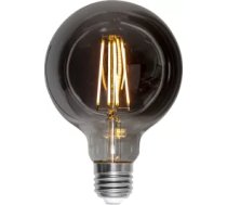 LED lampa E27 G95 Soft Glow Smoke 3 pakāpju atmiņa