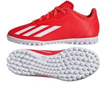 Buty adidas X CRAZYFAST Club Jr TF IF0708 / czerwony / 38 2/3