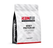 Whey proteīna pulveris 1kg ICONFIT Whey Protein 80 (1KG)-Banāni