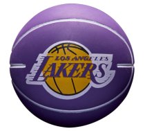 Basketbola bumba /Wilson NBA dribbler Losandželosas Lakers minibumba WTB1100PDQLAL basketbols (viens izmērs)