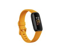 Fitbit Fitness Tracker Inspire 3 Fitness tracker, Touchscreen, Heart rate monitor, Activity monitoring 24/7, Waterproof, Bluetooth, Black/Morning Glow