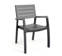 Keter Dārza krēsls Harmony Armchair pelēks/gaiši pelēks